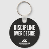 MOTIVATIONALISM© DISCIPLINE_Button sleutelhanger キーホルダー (裏面)
