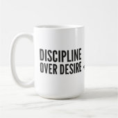 MOTIVATIONALISM© DISCIPLINE_Mok コーヒーマグカップ (左)