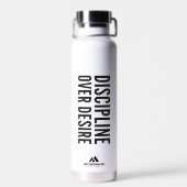 MOTIVATIONALISM© Discipline Over Desire_ ウォーターボトル (背面)