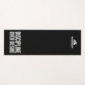 MOTIVATIONALISM© Discipline Over Desire_ ヨガマット (正面(横))