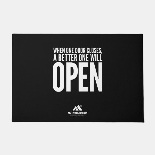 MOTIVATIONALISM© OPEN ドアマット (正面)