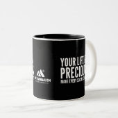 MOTIVATIONALISM© PRECIOUS_ ツートーンマグカップ (正面右)