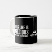 MOTIVATIONALISM© PRECIOUS_ ツートーンマグカップ (正面左)