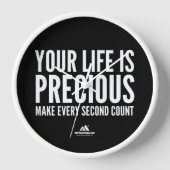 MOTIVATIONALISM© PRECIOUS_ 壁時計 (正面)