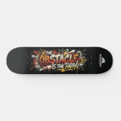 MOTIVATIONALISM© The Obstacle Is The Path_ スケートボード (横)