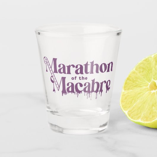 MOTM24ショットガラス – 紫 ショットグラス (正面)