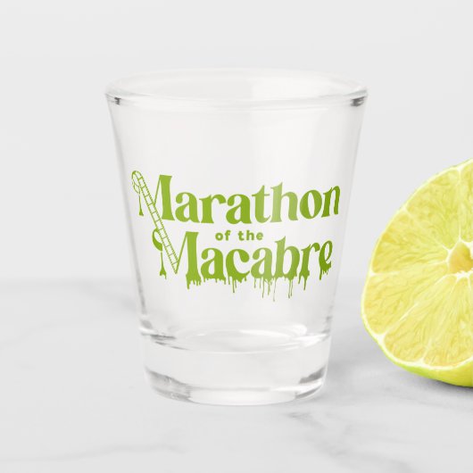 MOTM24ショットガラス – 緑 ショットグラス (正面)