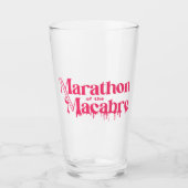 MOTM24ピントガラス – ピンク タンブラーグラス (正面)