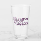 MOTM24 Pintガラス – 紫 タンブラーグラス (正面)