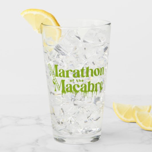 MOTM24 Pintガラス – 緑 タンブラーグラス (アイス正面)