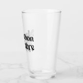 MOTM24 Pintガラス – 黒 タンブラーグラス (左)