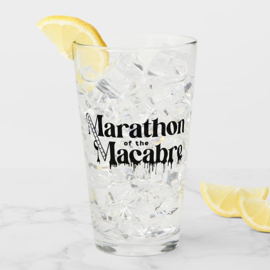 MOTM24 Pintガラス – 黒 タンブラーグラス (アイス正面)