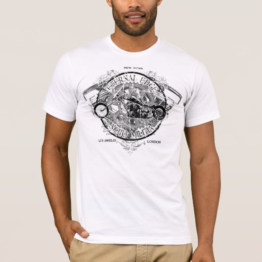 Motoの在郷軍のヴィンテージ Tシャツ (正面)
