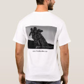 Motoの星のSupermotoのワイシャツ Tシャツ (裏面)