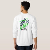 Motoの競争 スウェットシャツ (裏面フル)