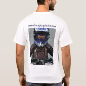 MotoはTシャツに直面します Tシャツ (裏面)