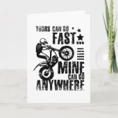 Motoトライアルバイクは速い カード (正面)