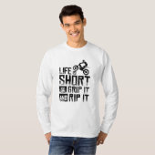 Motoトライアルバイク Tシャツ (正面フル)