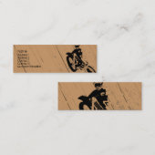 Moto精神分析 スキニー名刺 (正面/裏面)