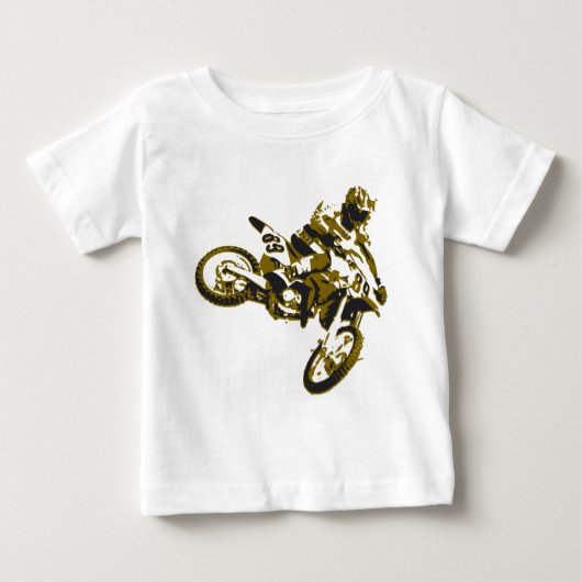 moto cross ベビーTシャツ (正面)