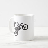 Moto cross 2 コーヒーマグカップ (正面左)