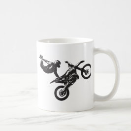 Moto cross 2 コーヒーマグカップ