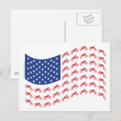 mOTO-cROSS-fLAG-wAVE ポストカード (正面/裏面)