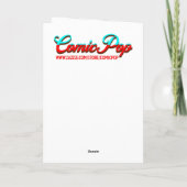 Moto Cross Wheelie Love You | Valentine's Day カード (裏面)