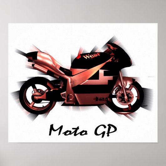 Moto GPポスター ポスター (正面)