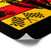 Moto Gp Motorcycle Gp Racing Motorcycles Biker Boy ポスター (角)