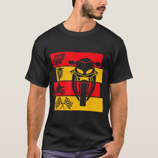 Moto Gp Motorcycle Gp Racing Motorcycles Biker Boy Tシャツ (正面)
