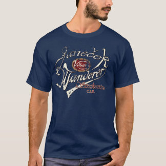 Moto janecek wanderer villiers vintage tシャツ