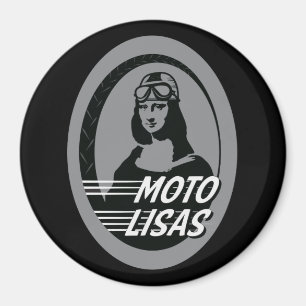 Moto Lisasの円形の磁石(利用できるさまざまなサイズ) マグネット