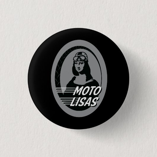 Moto LisasボタンPin 缶バッジ (正面)