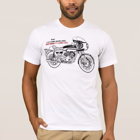 Moto Morini Sport (1973) Tシャツ (正面)