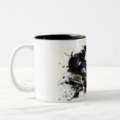 Moto-xレース ツートーンマグカップ (左)