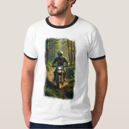 Moto-xing - モトクロスレーサー tシャツ