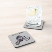 MOTOCROSSコースターとコルクバックセット。 コースター (右側)