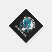 MotocrossダートバイクGifを私の骨を壊す スタンダードカクテルナプキン (角)