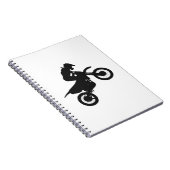 Motocrossドライバ-背景色を選択 ノートブック (右側)