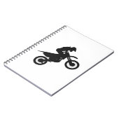 Motocrossドライバ-背景色を選択 ノートブック (左側)