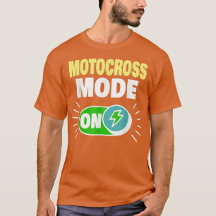 MotocrossモードMotocrossおもしろいバイクもしくは自転車に乗る人1081 Tシャツ