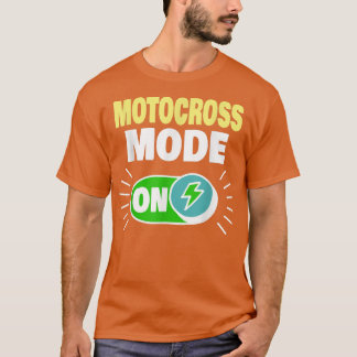 MotocrossモードMotocrossおもしろいバイクもしくは自転車に乗る人1081 Tシャツ