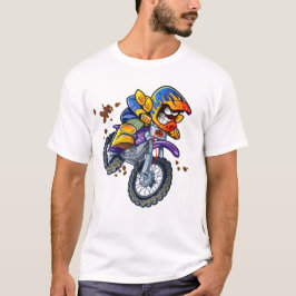 Motocrossライダーアニメ |スポーツ tシャツ