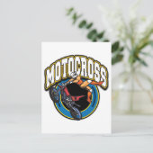 Motocrossロゴ ポストカード (スタンド正面)