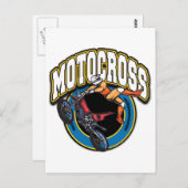 Motocrossロゴ ポストカード (正面/裏面)