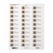 Motocross宛名ラベル ラベル (フルシート)