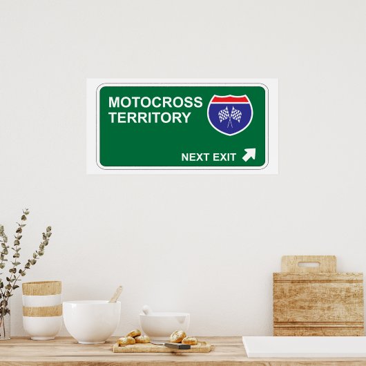 Motocross次の出口 ポスター (キッチン)
