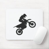 Motocross driver - Choose background color マウスパッド (マウス)
