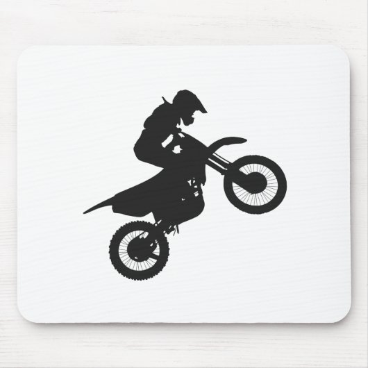 Motocross driver - Choose background color マウスパッド (正面)